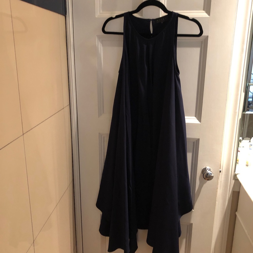 Hatch Maternity Navy Swing Dress Sleeveless
